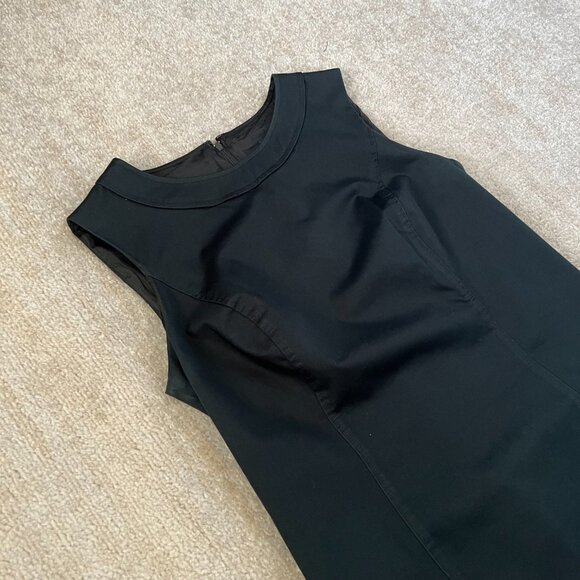 Brooks Brothers 346 Sleeveless Cotton Blend Midi Dress 8 - Picture 3 of 9